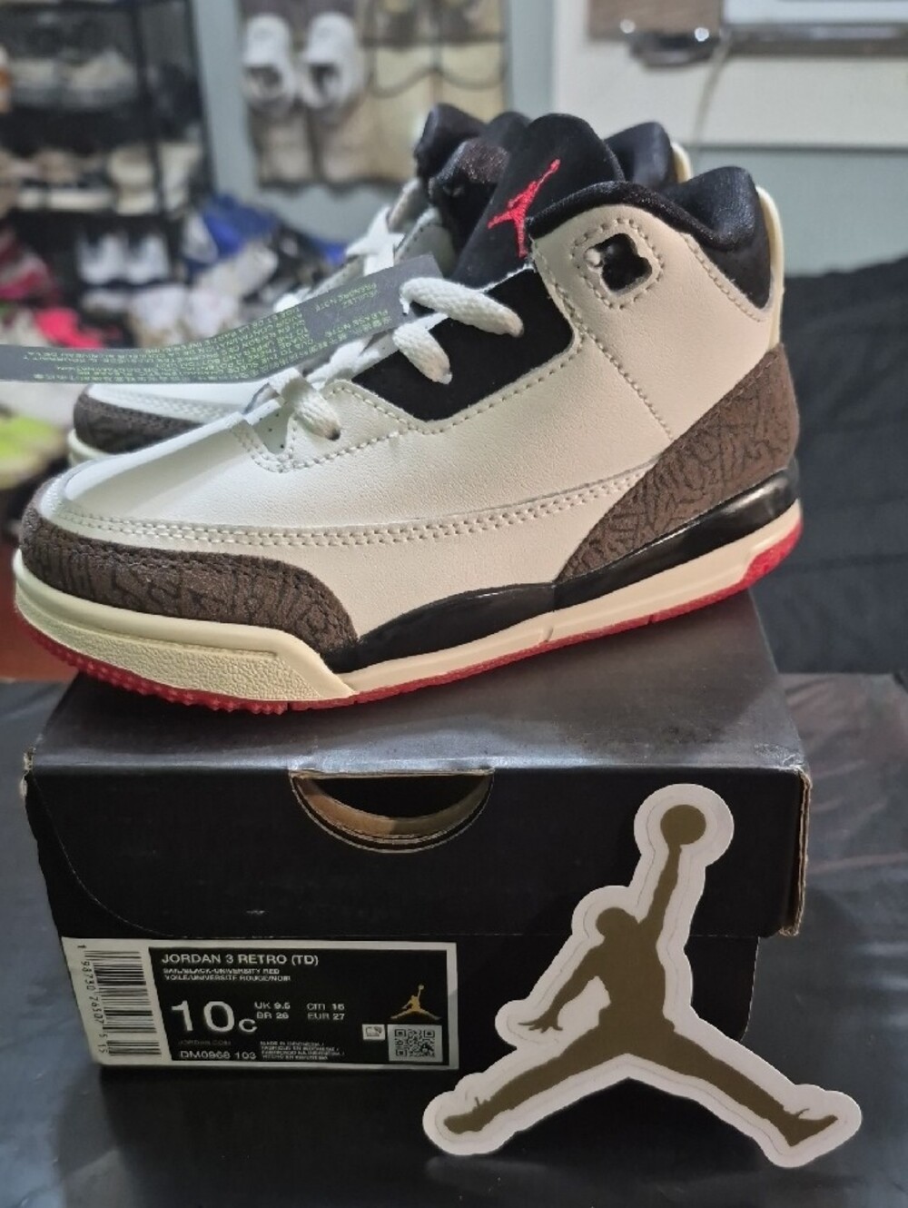 Air Jordan 3 Retro OG TD "World's Best Dad" (2026) New W/Box - Picture 3 of 10